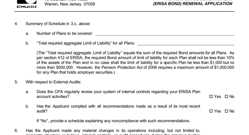 step 2 to filling out Form 14 03 0852