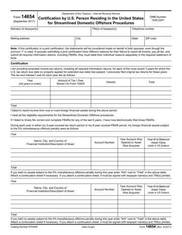 Form 14654 Preview