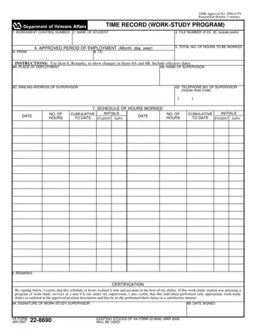 Form 22 8690 Preview