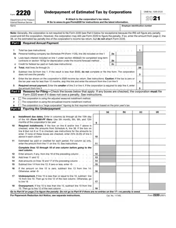 Form 2220 Preview