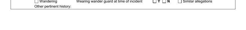 Entering details in hhsc form 3613 a step 5