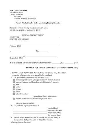 Form 4 981 Preview