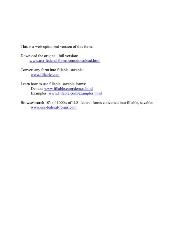 Form 422 first page preview