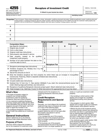 Form 4255 Preview