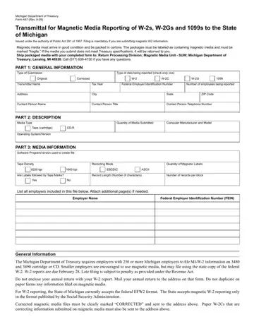 Form 447 Michigan Preview