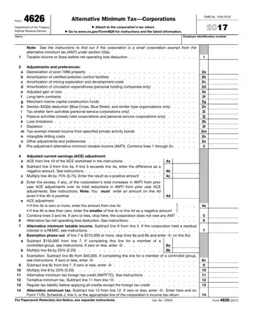 Form 4626 Preview