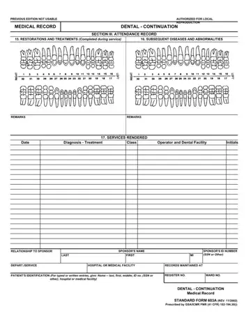 Form 603 A Preview