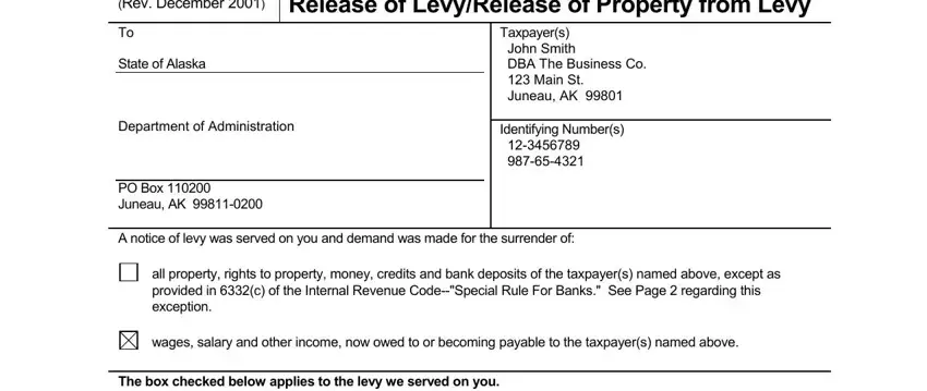 stage 1 to filling out rlelase copy form pdf