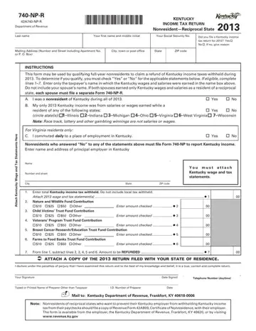 Form 740 Np R Preview