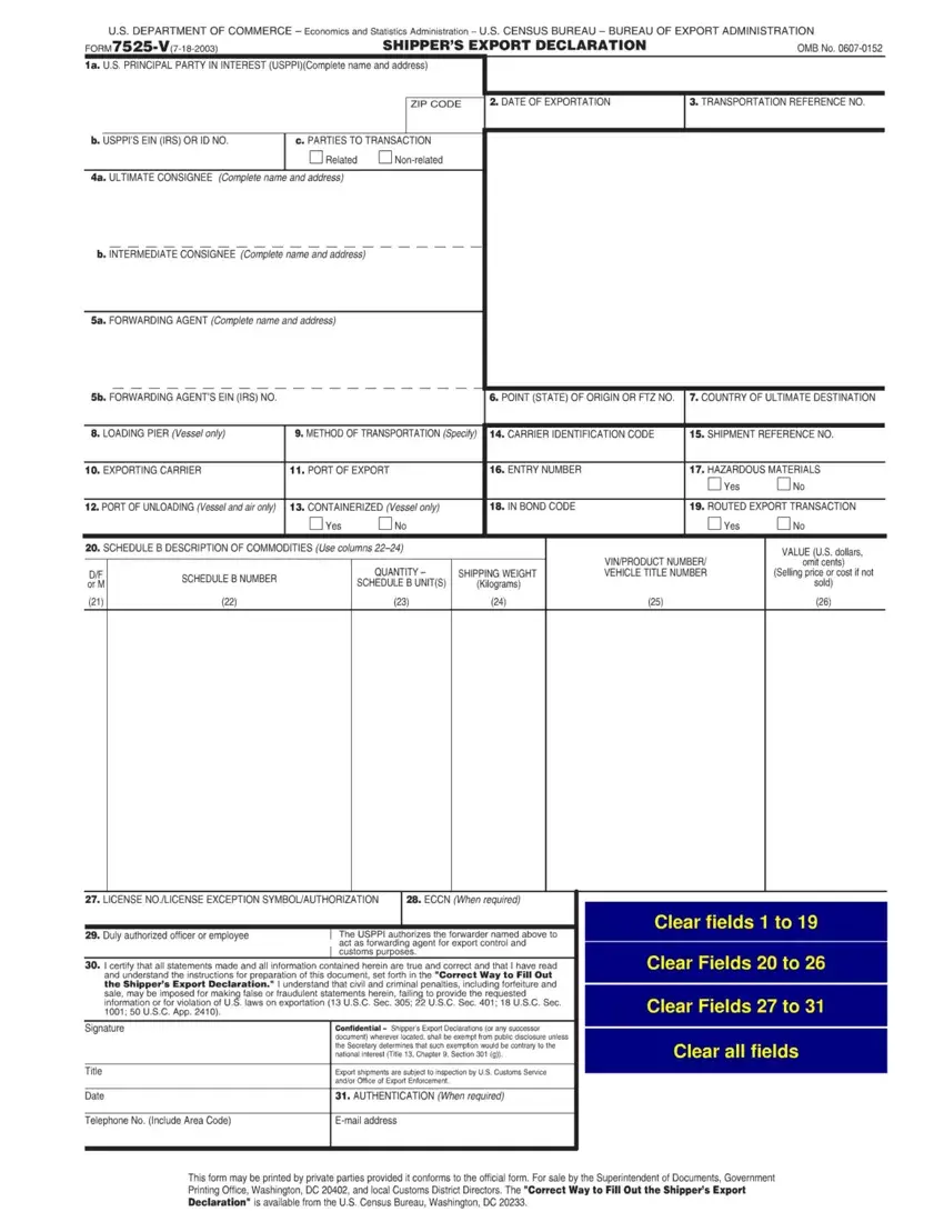 Form 7525 V first page preview