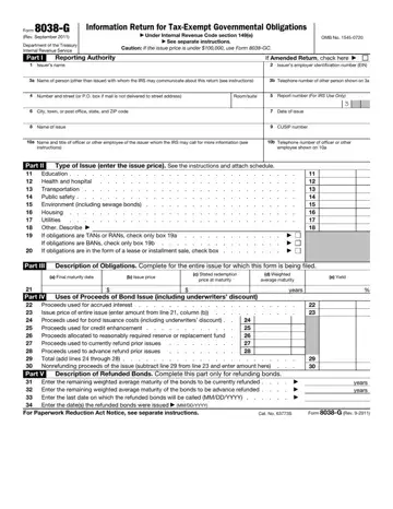 Form 8038 G Preview