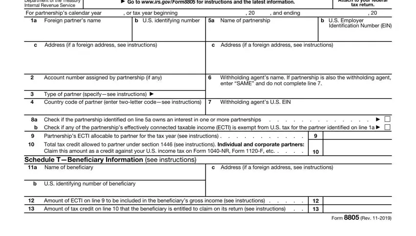 Completing irs information withholding tax stage 5