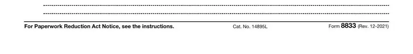 2005 For Paperwork Reduction Act Notice, Cat No L, and Form  Rev fields to complete