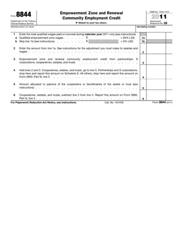 Form 8844 Preview