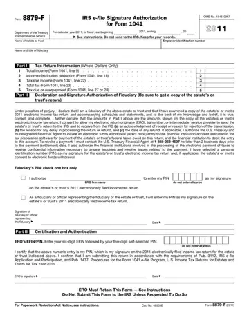 Form 8879 F Preview