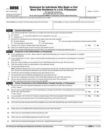 Form 8898 Preview