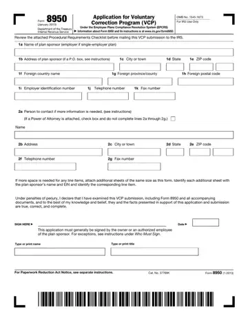 Form 8950 Preview