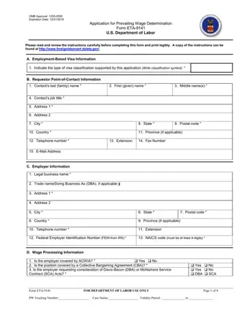 Form 9141 Online Preview