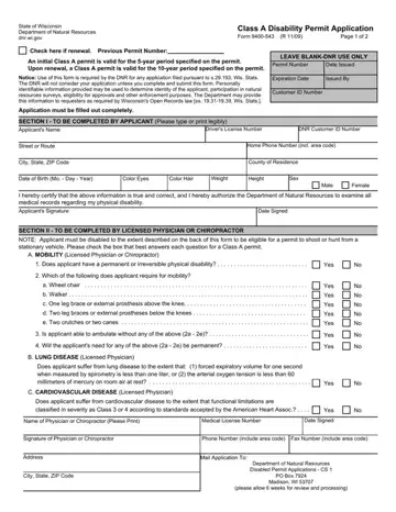 Form 9400 543 Preview