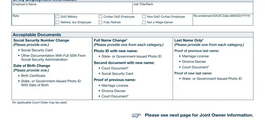 part 2 to entering details in form nfcu