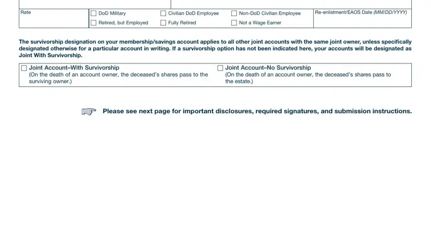 stage 4 to completing form nfcu