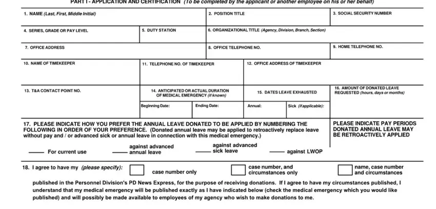 portion of empty spaces in form 1046