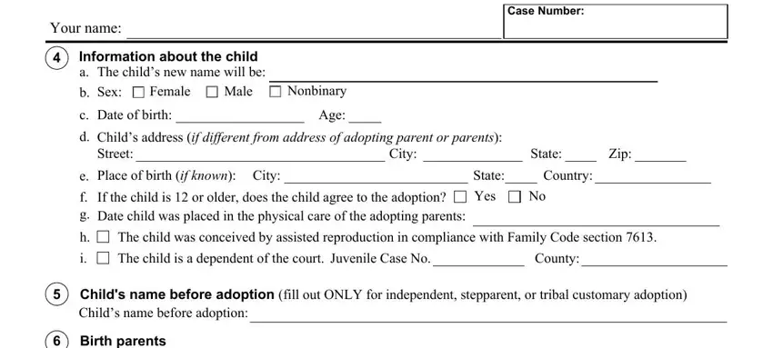 part 3 to completing adoption adopting request