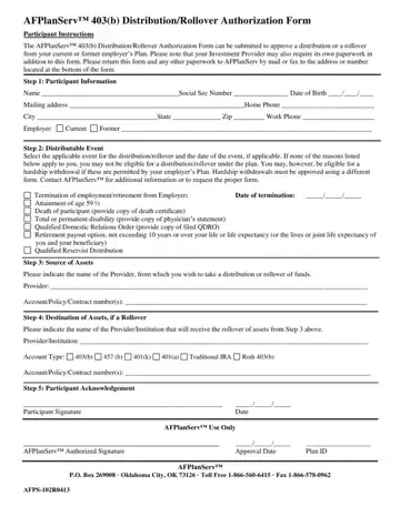 Form Afps 102R0413 Preview