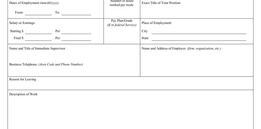 stage 5 to filling out ao78