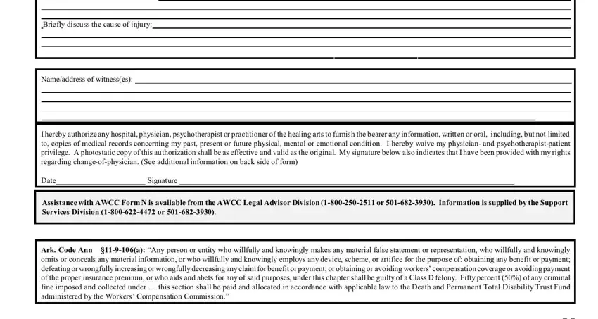 Completing arkansas form ar p part 2