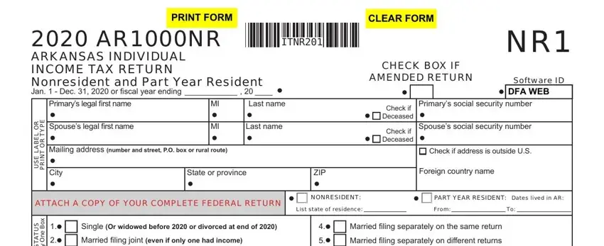 Form Ar1000nr ≡ Fill Out Printable Pdf Forms Online 0181