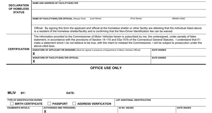 step 2 to finishing ct dmv form b 230 pdf