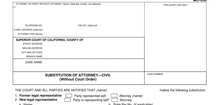 mc 050 substitution of attorney spaces to complete