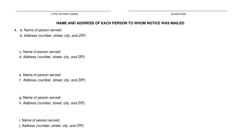 step 5 to entering details in mc 050 substitution of attorney