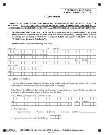 Form Ca5163 Preview
