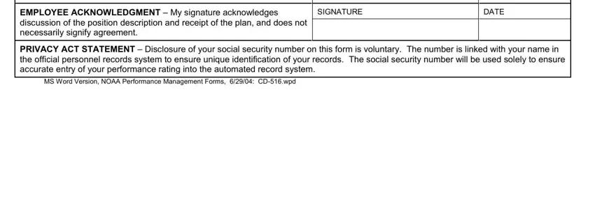 part 3 to filling out Form Cd 516 Lf