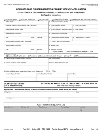 Form Cdph 8591 Preview