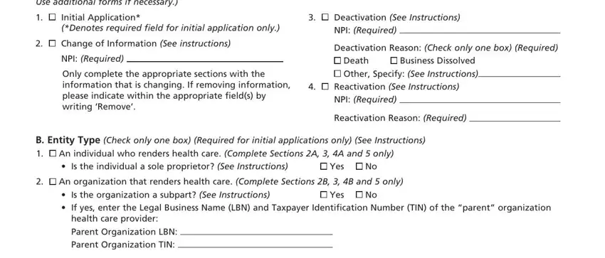 part 2 to completing npi form