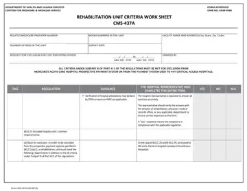 Form Cms 437A Preview