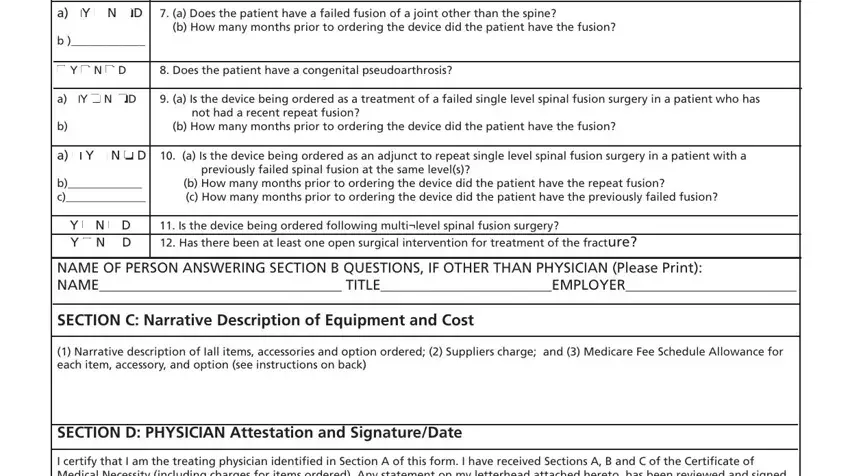 step 2 to entering details in Form Cms 847