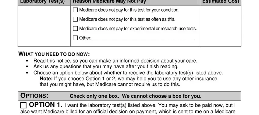 medicare abn form printable gaps to complete