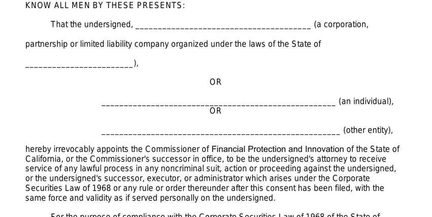 filling in form 260 165 part 1