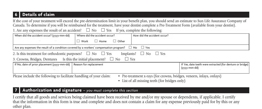 step 3 to completing Form Dent Hsa E 11 10