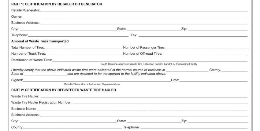 Form Dhec 2738 spaces to fill in