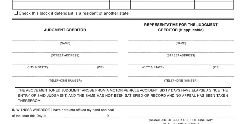 Filling out Form Dl 201 part 2