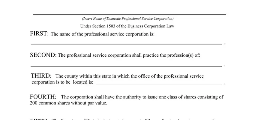 example of gaps in certificate incorporation form sample