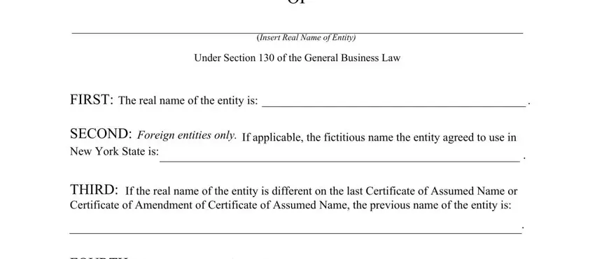 step 1 to completing Form Dos 1625 F L