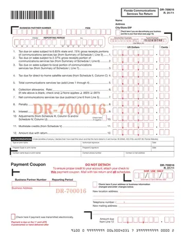 Form Dr 700016 Preview