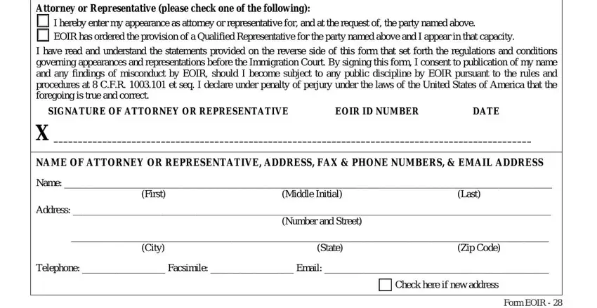 Form Eoir 28 ≡ Fill Out Printable PDF Forms Online