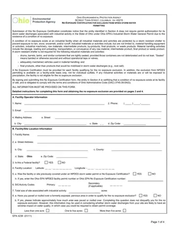Form Epa 4239 Preview